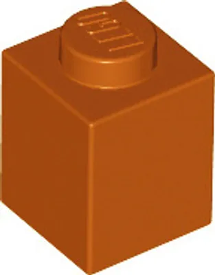 Immagine prodotto di 250 pezzi Lego, parti n. 3005 in arancione scuro