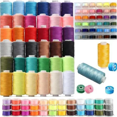 Produktbild von Famanu Nähgarnset 36 Farben - inklusive 36 Garnspulen