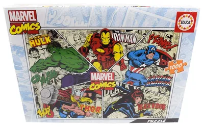 Produktbild von Educa Puzzle - Marvel comics 1000 Teile
