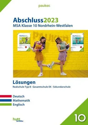 Produktbild von Abschluss 2023 - Realschule NRW - Lösungsband
