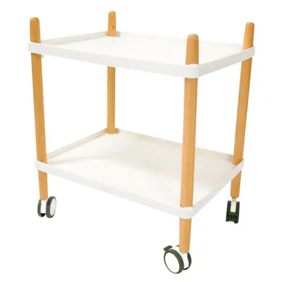 Produktbild von PAPERFLOW Bürowagen weiß 2 Ebenen 50,0 x 36,0 x 55,0 cm