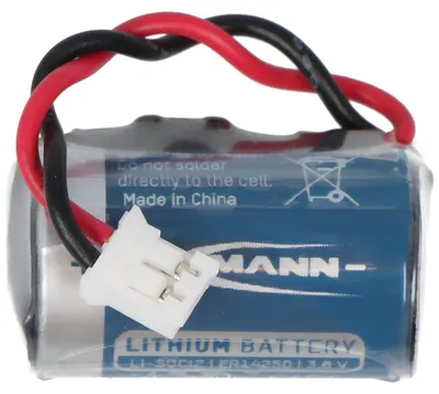 Obrázok produktu pre Ansmann lítium tionylchloridová (LiSOCl2) 3,6 V batéria ER14250H / 1/2AA