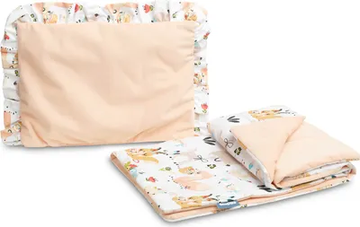 Immagine prodotto di Biancheria da letto SENSILLO per passeggino, carrozzina e lettino - pesca