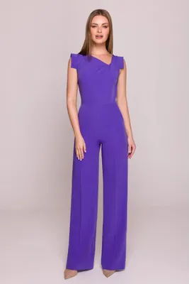 Produktbild von Stylove Jumpsuit für Frauen Sapphira S407 lila XL