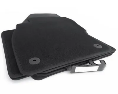 Produktbild von Fußmatten Opel Adam (alle) ab 2013 Original Qualität Zubehör Velours Automatten Set, 4x Schwarz