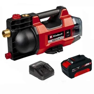 Produktbild von Einhell 18V Gartenpumpe AQUINNA 18/28 Akku 4.0 Ah ECO-/ Boost-Modusmax. 2800 L/h