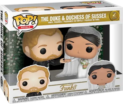 Produktbild von Royal Family - The Duke & Duchess Of SussexHerzogin  - Funko Pop! - Vinyl Figur
