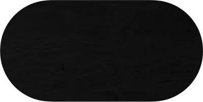 Produktbild von vidaXL Tischplatte Dunkelbraun 120x60x2 cm Massivholz Eiche Oval