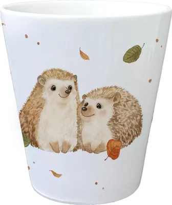Produktbild von Igel Blumentopf im Aquarell-Stil