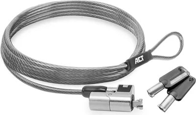 Image de ACT Nano Laptop Lock avec clé AC9030