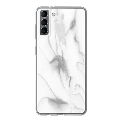 Produktbild von MuchoWow® Handyhülle Schutzhülle Hülle für Samsung Galaxy S21 Plus Marmor - Grau - Weiß - Abstrakt - Marmoroptik Silikon Softcase Handy Hülle - Handy-Tasche