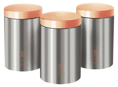 Produktbild von Berlinger Haus Aufbewahrungsset BH-6273 Metallisch 3er-Pack