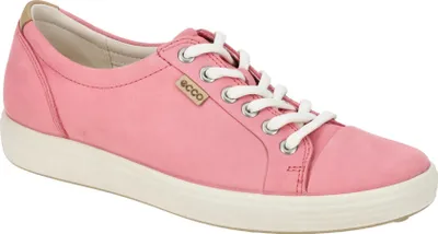 Produktbild von Ecco SOFT 7 LADIES Damenschuhe - sportliche Schnür- Halbschuhe pink NEU