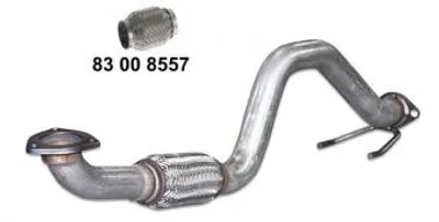 Produktbild von Hjs Abgasrohr  91 11 1617