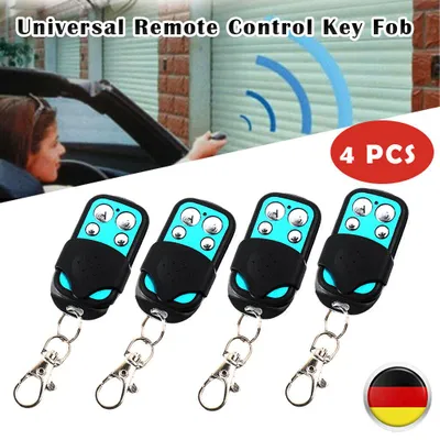 Produktbild von 4x Funk Alarmanlage Handsender Garagentor 433MHz Fernbedienung Universal