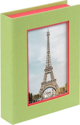 Image de Boîte Goldbuch Bella Vista couleur corail citron vert avec fenêtre photo