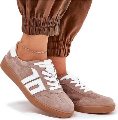 Zdjęcie produktu dla Sneakersy Buty Sportowe Zamszowe Vinceza 79517 Beżowe 37