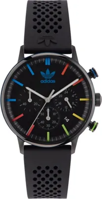 A studio shot of an Adidas Originals watch.