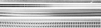Produktbild von Verzierwachsstreifen-Sortiment, 22cm, 12 Stück Silber-Glänzend