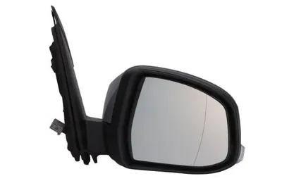 Produktbild von BLIC 5402-04-1159291P Außenspiegel Seitenspiegel Rechts für FORD Focus II Schrägheck (DA, HCP, DP) Asphärisch Beheizt Grundiert Elektrisch