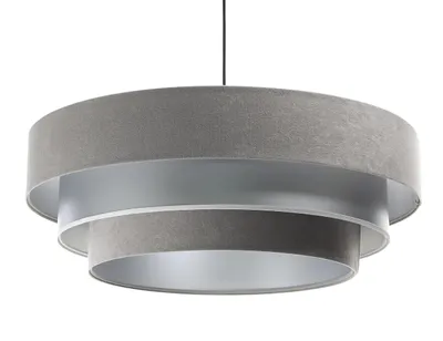 Zdjęcie produktu dla Lampa wisząca TRIO MIX szara/srebrna