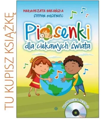 Produktbild von Piosenki dla ciekawych swiata Ksiazka + 2 plyty CD