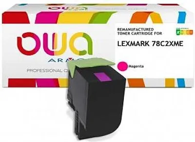 Immagine prodotto di lexmark K18532OW OWA toner compatibile LEXMARK 78C2XM0 magenta