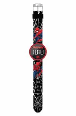 Produktbild von Accutime Spiderman Kinderuhr LED - cooles Kinderarmbanduhr