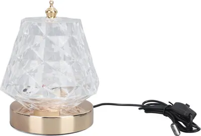Produktbild von Kristall-Tischlampe, RGB-Farbwechsel-Nachtlicht, Wasserwellen-Projektionslampe, Mini-Nachttischlampe, dimmbares LED-Nachtlicht, 16 RGB-Farbwechsel-Lampe