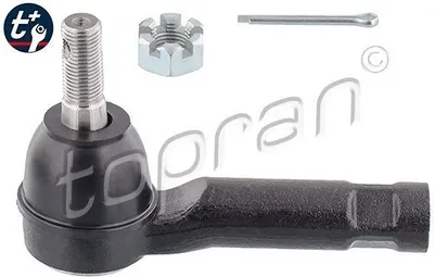 Produktbild von Spurstangenkopf für Vorderachse links/rechts, Länge 100 mm, Außengewinde M12x1,25, Innengewinde M14x1,5, inkl. Mutter, Kronenmutter & Splint