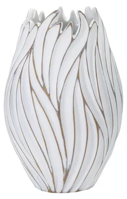 Produktbild von Mauro Ferretti Honduras Vase Ø 27x41,5 cm weiß gewaschen