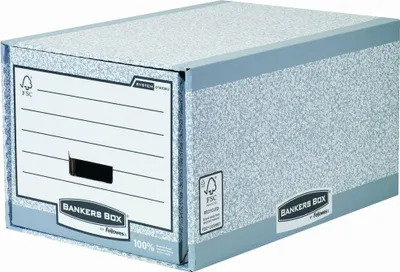 Produktbild von Fellowes R-Kive System Storage Drawer, 1020 x 50 x 750 mm, Weiß