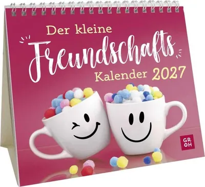 Image de Mini-calendrier 2027 : le petit calendrier de l'amitié
