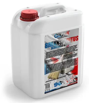Produktbild von Brennspiritus Farblos 10L Reiniger Entfetter Haushalt Werkstatt Anzünder GiDeli
