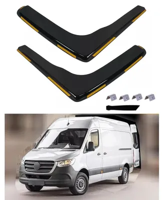 Image de Lot de 2 déflecteurs pour Mercedes Sprinter W907 à partir de 2018