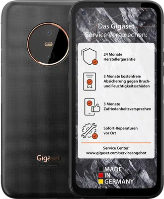 Produktbild von Gigaset GX6, 16,8 cm (6.6"), 6 GB, 128 GB, 50 MP, Android 12, Schwarz