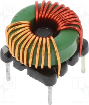 Produktbild von 1x Drossel: Draht 500VDC TCK-050 Ringdrosseln 35% 35mΩ 325uH 3,3A THT -40÷105°C