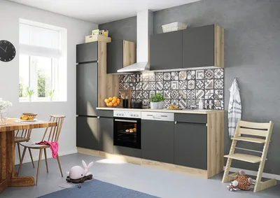Obrázok produktu pre Kuchynský blok so spotrebičmi Optifit Bengt932 270 cm farba čela biela matný farba korpusu biela matný