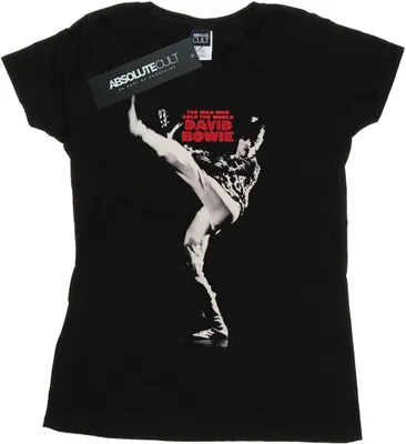 Produktbild von David Bowie - "The Man Who Sold The World" T-Shirt für Damen BI16813 (S) (Schwarz)