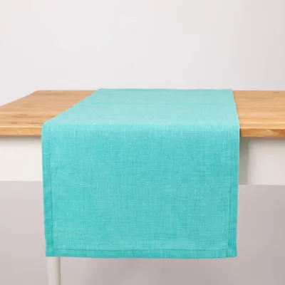 Produktbild von Outdoor Tischläufer türkis 40x160 wetterfest