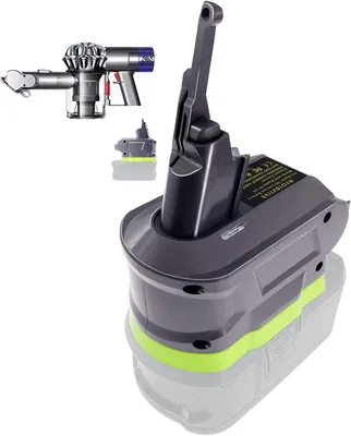 Akku-Adapter Ryobi 18V auf Dyson V7 V8 Staubsauger