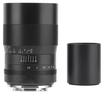 Immagine prodotto di Obiettivo macro 7artisans da 60 mm F2,8 APS-C con messa a fuoco manuale (per fotocamere Sony con attacco E)
