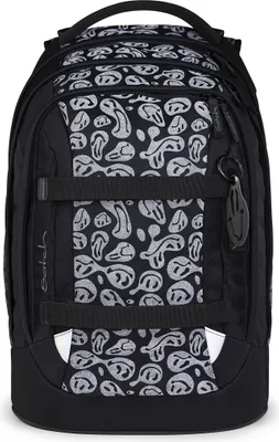 Produktbild von satch Pack Schulrucksack Set 4-tlg. Blurry Faces