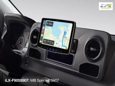 Produktbild von Alpine iLX-F905S907 SET Autoradio Mercedes Sprinter 907 9-Zoll Touchscreen DAB