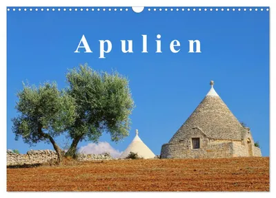 Produktbild von Kalender 2027 · US-Version · Apulien (Wandkalender 2027 17" × 12" Querformat), CALVENDO 12-Monats-Wandkalender