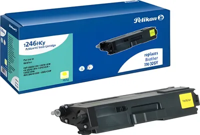 Image de Pelikan Toner Brother TN-326Y 1246HCy jaune reconstruit