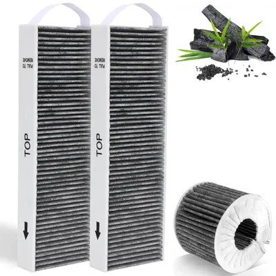 Produktbild von Aktivkohlefilter 2er Set für Bora Pure PUAKF X/S Pure/PURU Umluft Kochfeld