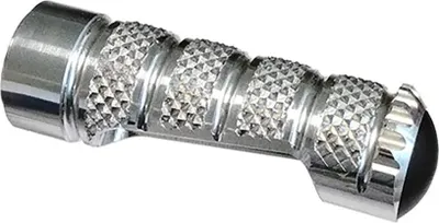 Imagen del producto de Sistema de rieles Lightech Rftr245, modelo 5933, con reposapiés fijo y tornillo, color plateado. Color: plateado. Talla única