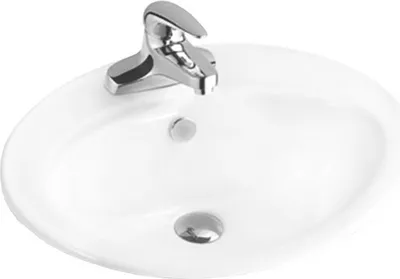 Produktbild von Mexen Selma Unterputz-Waschtisch 56 x 46 cm, Weiß - 25085600