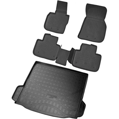 Produktbild von Fußmatten & Kofferraumwanne Set passend für BMW X3 | G01, F97 | ab BJ 2017>